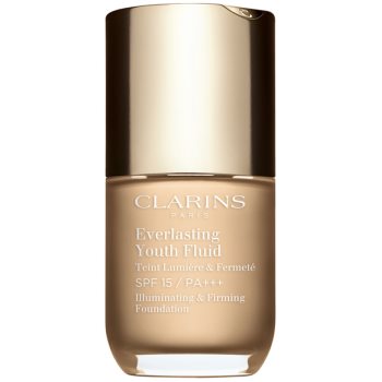 Clarins Everlasting Youth Fluid Foundation make-up pentru luminozitate SPF 15 - imagine 2